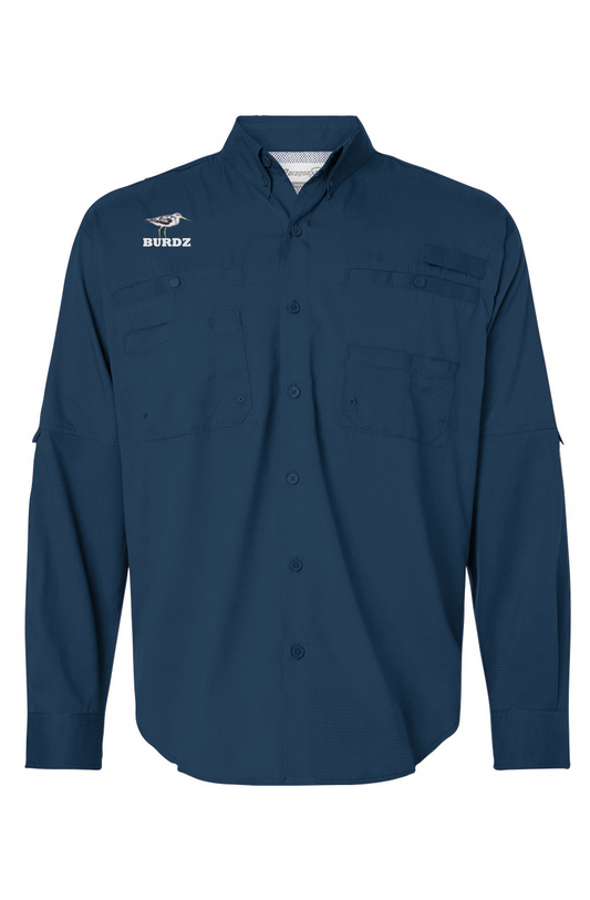 Kitty Hawk Birding Shirt with Burdz logo